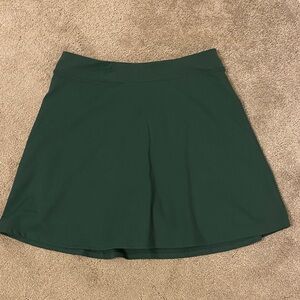 Reformation Forest Green Mini Skirt